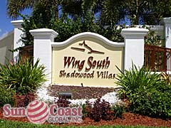 WING SOUTH AIRPARK Signage